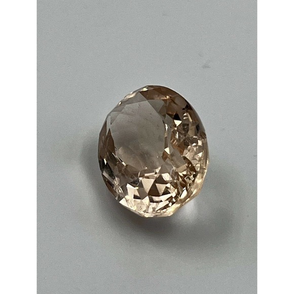 37 Ct Natural Imperial Topaz Loose Oval Shape Cut Polished Gemstone Jewelry - Picture 9 of 10